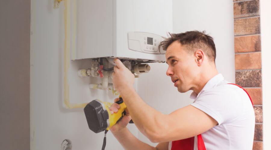 Local tankless water heater installation in Windthorst, TX